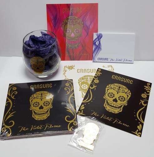 Erasure The Violet Flame - Deluxe Box Set UK CD Single Box